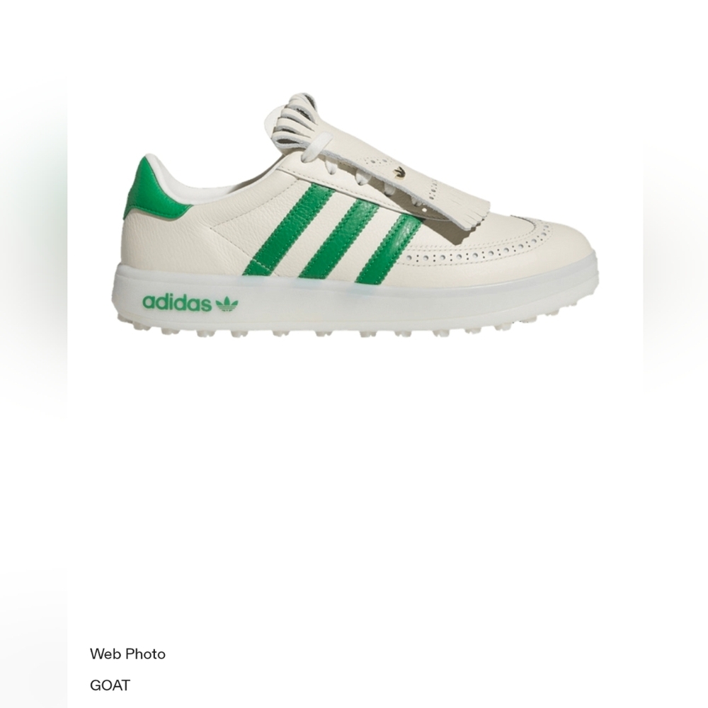 Adidas Coursecup - Chalk White / Green / Almost Yellow